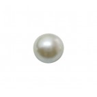 KABAS-19001 Kabošonas akrilinis, perlo imitacija, 16mmx6mm