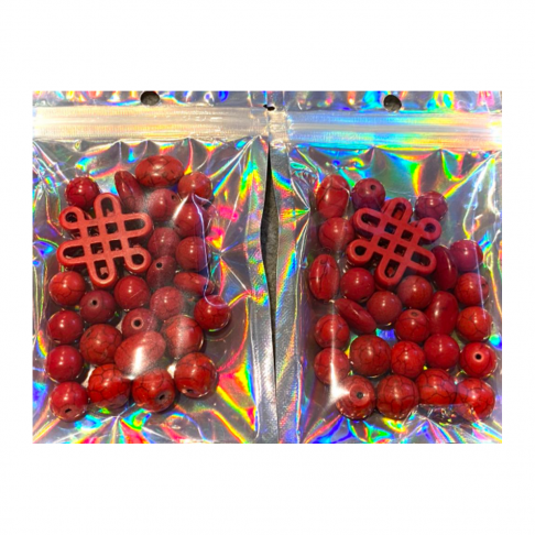 KAR-MIX102 Hovlito karoliuku MIX, (nuotraukoje), 1 įpakavimas.
