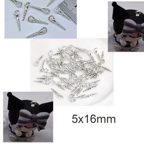 SID-A672  Vinutė-laikiklis su kilpute, 5x16mm, 1 vnt.