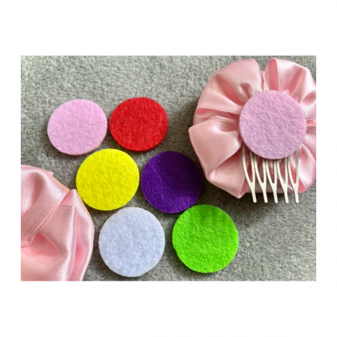 PD-2M-35  Padelis rankdarbiams, klijuojamas  (segtukams , lankeliams it t.t)  30mmx2mm, ROŽINIS, 1vnt., 1 vnt.