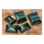 SAT-K-235  Satino kaspinas, 40mm, ŽALIAS, 3 metrai.