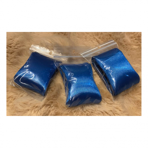 SAT-K-236  Satino kaspinas, 40mm, MĖLYNAS, 3 metrai.