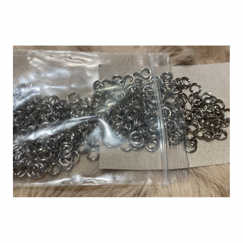 7-NP-6006  Žiedelis, 6x1mm, 1vnt., metalo sp.