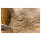 AUK-G-7226 Grandinėlė aukso spalvos, apie 2.5mm pločio, ilgis 2 metrai.