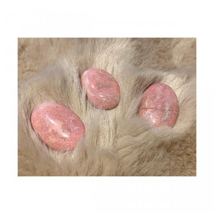 KAB-RD-003  Rodonito kabošonas,  apie 30x20mm, 1 vnt.