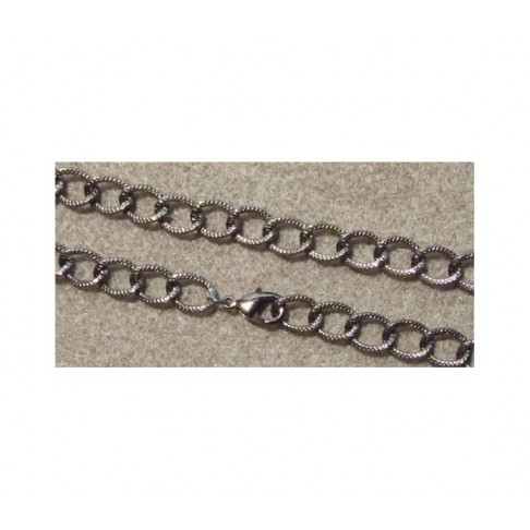 JUOD-GRD10 Grandinėlė  ilgis apie 50 cm, 10x8mm plotis