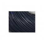 O-MM3 Odinė virvutė, 2mm, tamsiai mėlyna-juoda sp., kaina už 10cm