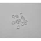 KR-4527 Kristalas lašelio formos 15x10, Skaidraus kristalo sp.