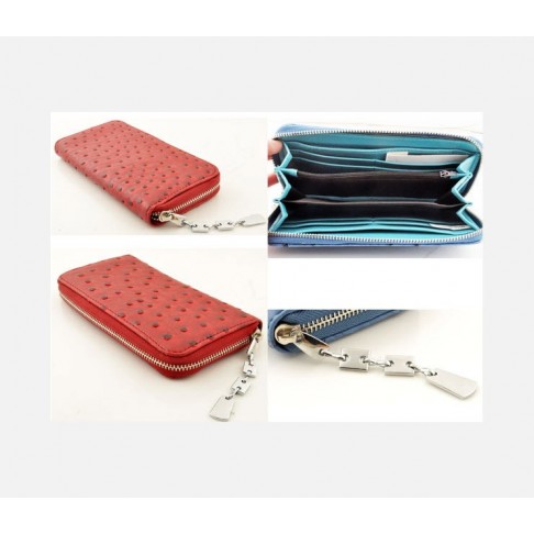 PN-1 Piniginė, dirbt., odos, 19x10mm, raudona