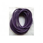 OD-VIR38 Odinė virvutė 3mm, violetinė, už 10 cm