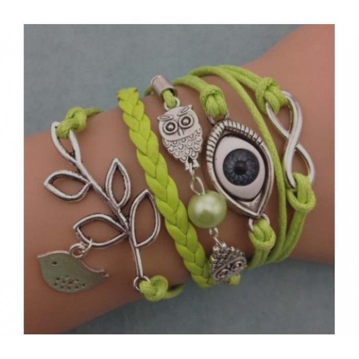 A-H7  Stilinga apyrankė, originalaus dizaino, Salotinė su akim :)