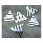 7-35355 Trikampė plokštelė, ruošinys ,35mm, su skylutėm