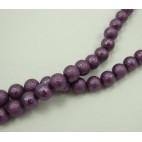 PER-124149 Stik. dekoruotas perlas, 12mm, violet sp. 