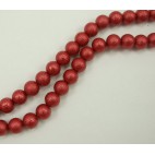 PER-124148 Stik. dekoruotas perlas, 12mm, bordo sp. 