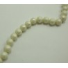 PER-68675 Perliukas stikl. dekor., 12mm, kreminės sp.