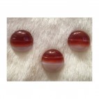 KAB-6779  Kabošonai, agato, apie 20mm, 3 vnt., (nuotraukoje)