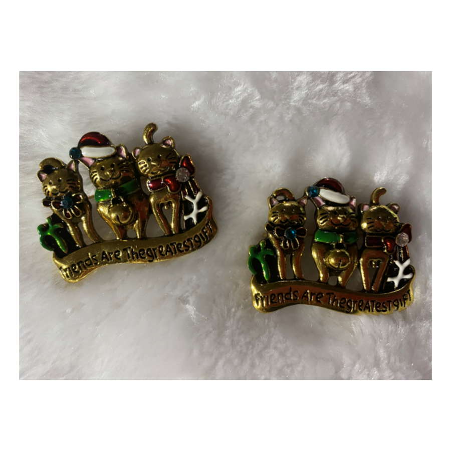 SG-A55012   Sagė " 3 katytės", 4x4cm, 1vnt.