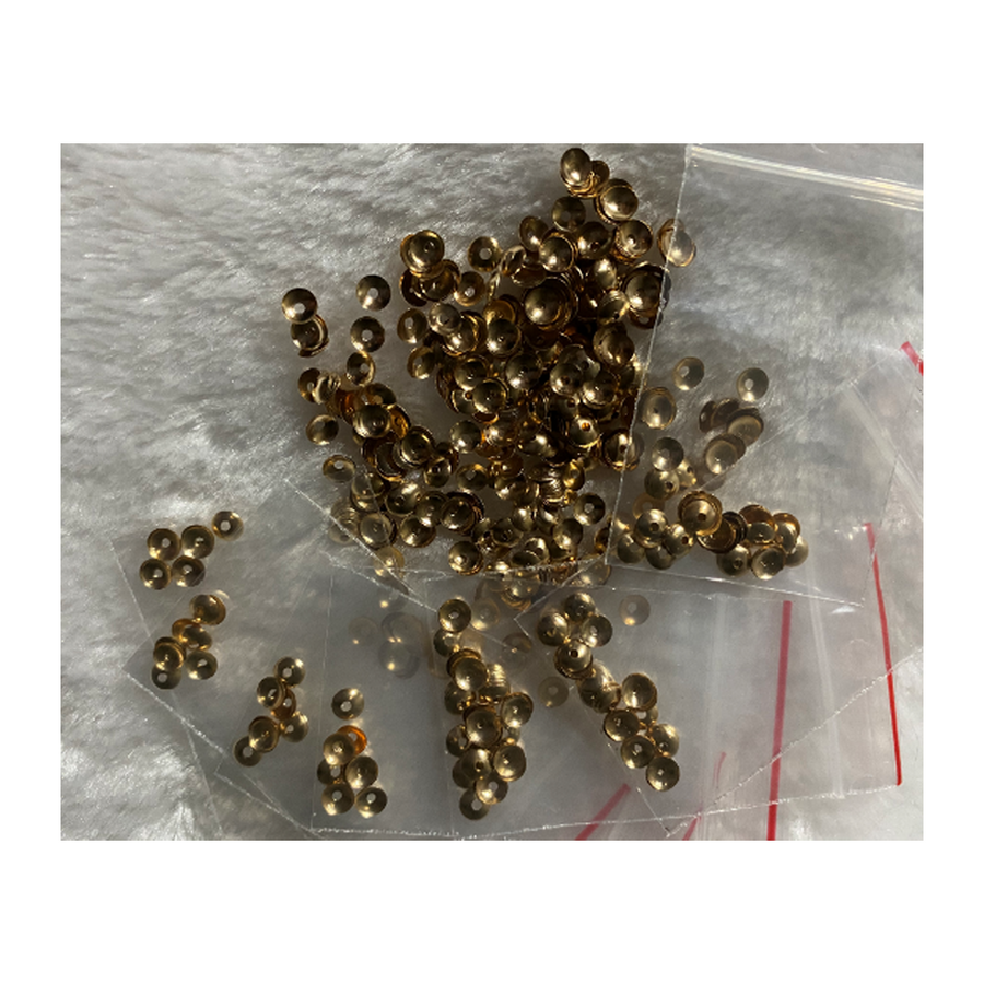 AUK-KC22143 Kepurėle, 5mm, KC, 10 vnt.