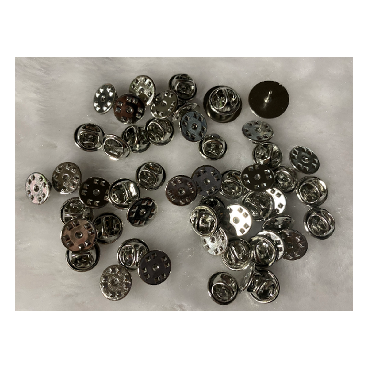 ZK-D11453  Užsegimas ženkliukui, 11mm, 1vnt.