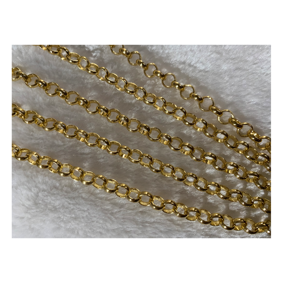 AUK-KC84416 Grandinėlė, apie 8mm, lengva, kaina už 25 cm.