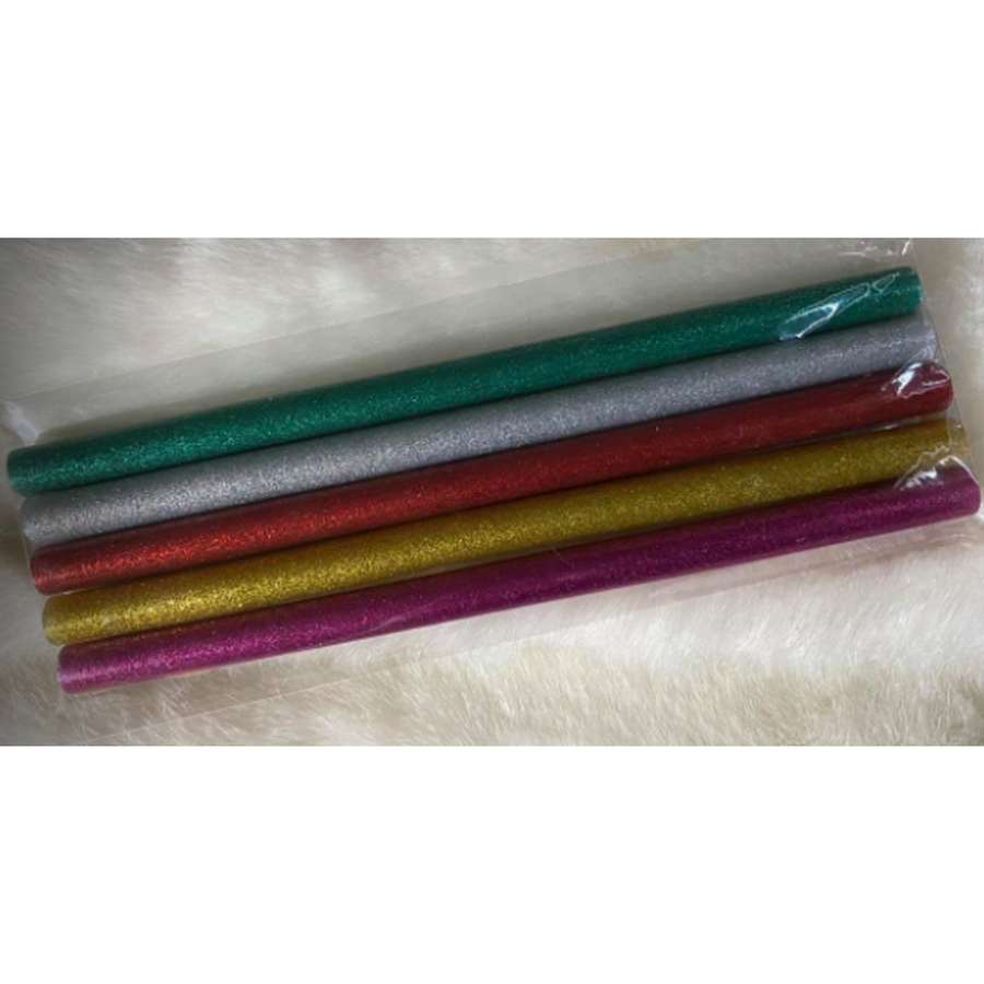 KJ-MIX9 Karsti klijai, blizgūs, MIX(nuotraukoje), 11mmx20cm