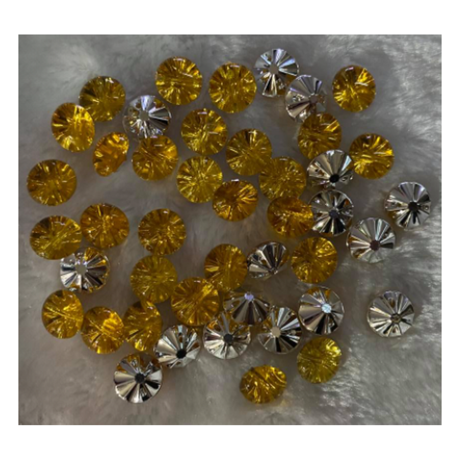 SA-10014  Saga, akrilinė, 13mm, 1vnt., AUKSO sp.