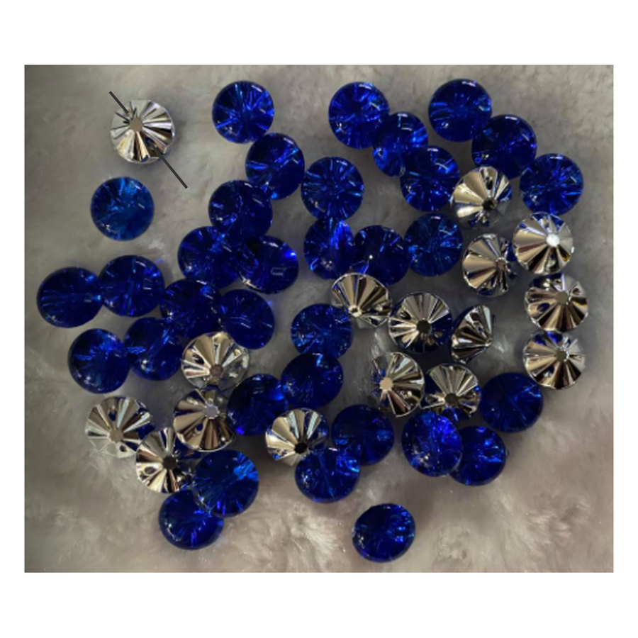 SA-10015  Saga, akrilinė, 13mm, 1vnt., MĖLYNA