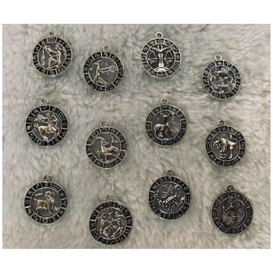 7-HS-12  Pakabukas, horoskopas, "Vėžys", 20x23mm, 1vnt.