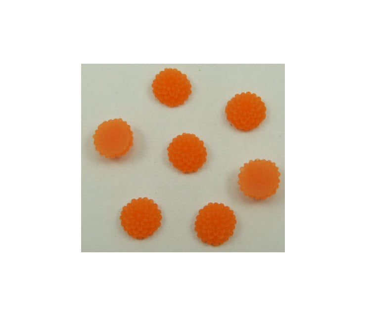 GEL-E423 Gėlytė kabošonas, oranžinė 9.5mm