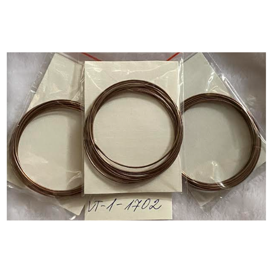 VT-1-1702  Aliuminio vielutė, minkšta, 1,2 mm, 2.30 metrai, RUDA