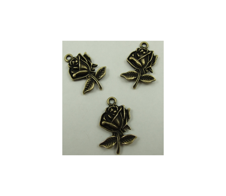 ZAL-1552R Pakabukas rožikė, 25x14mm