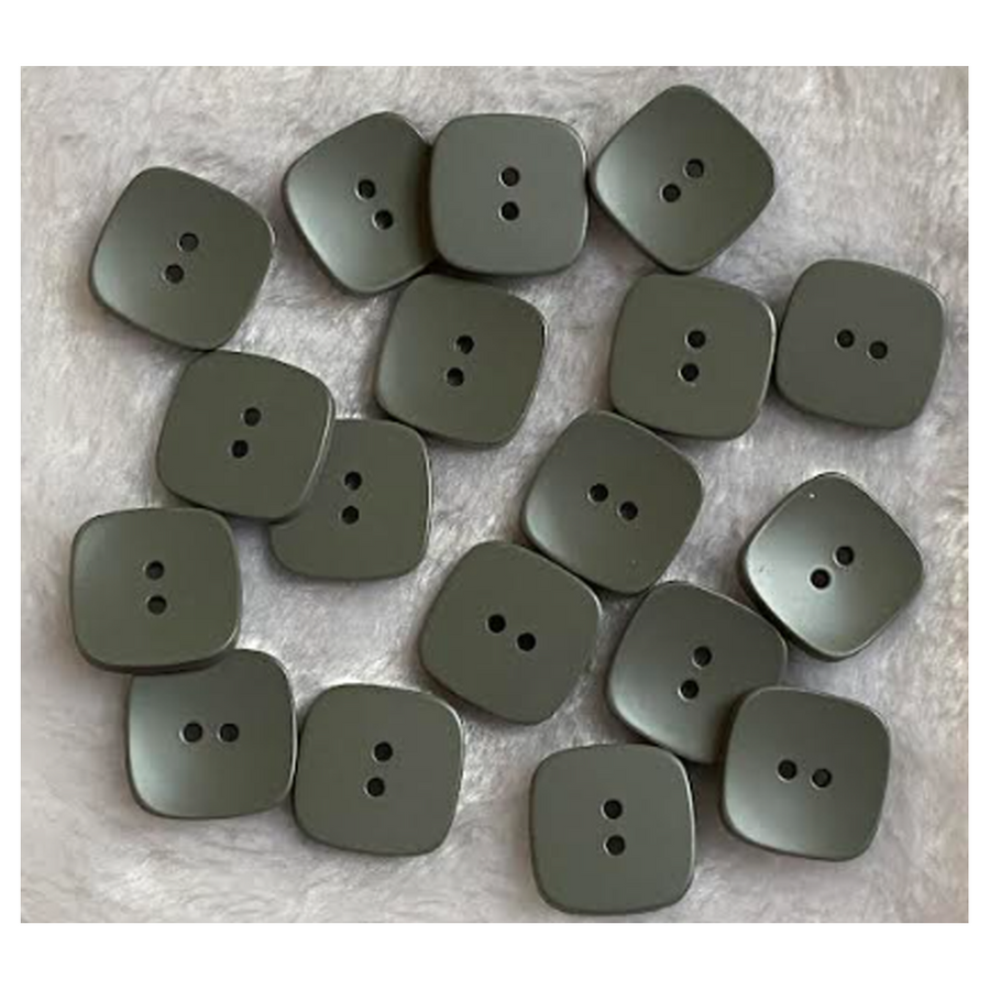 S-21-08  Saga, 21mm, kvadratinė, 1vnt., PILKA