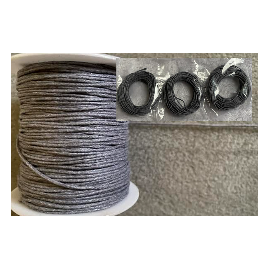V-1MM-07  Virvutė, 1mm, 5 metrai, PILKA