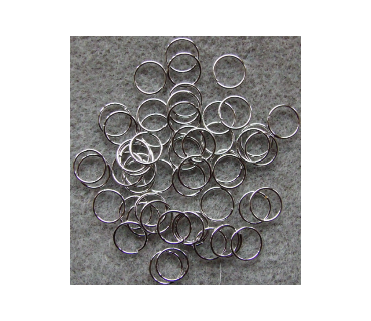 7-0094 Žiedelis, platinos sp., 8x0,7mm