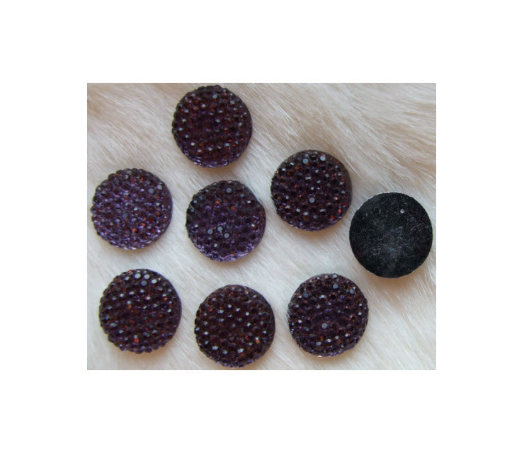KAB-78230 Akrilinis kabošonas 16mm, Violetinis