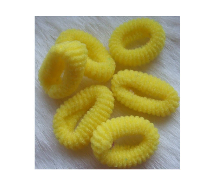 G-1 Gumytė plaukams, 30x10mm, GELTONA