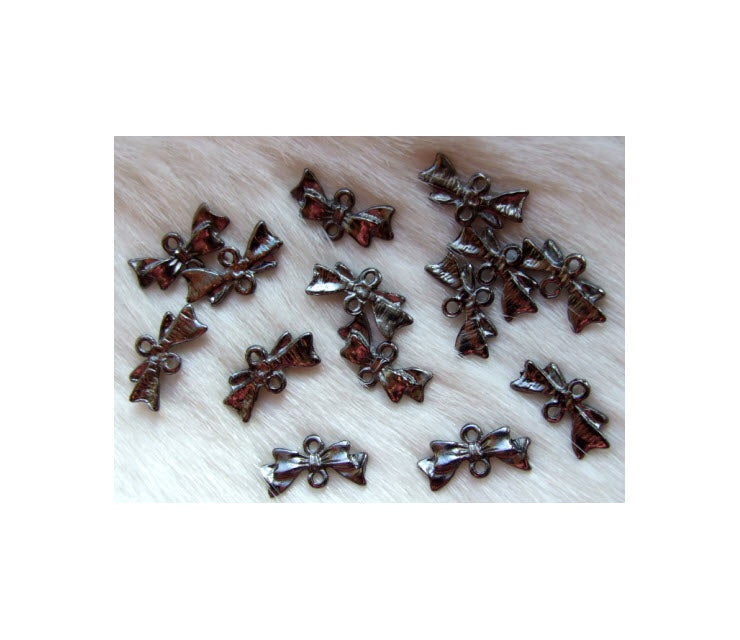 JUOD-NTP205  Intarpas " Kaspinėlis" su 2 kilputėm, 20x10mm