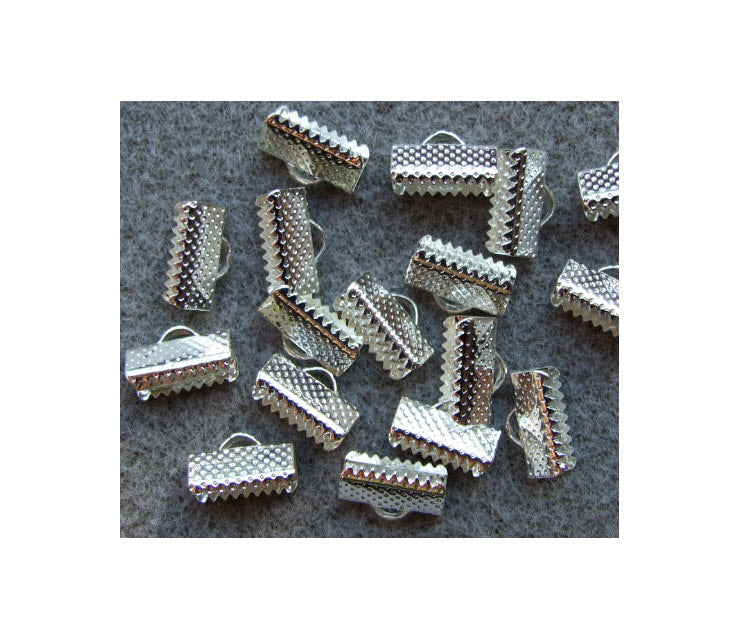 SID-22167K Spaustukas juostelei, 12x5mm, sidabro sp.