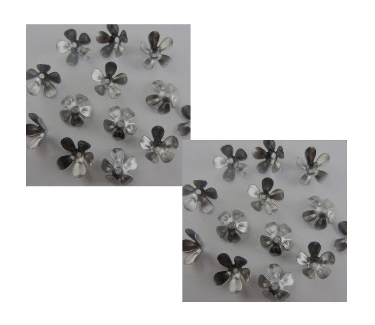 JUOD-KRE432 Kepurėlė, 8mm, juodintos sp.
