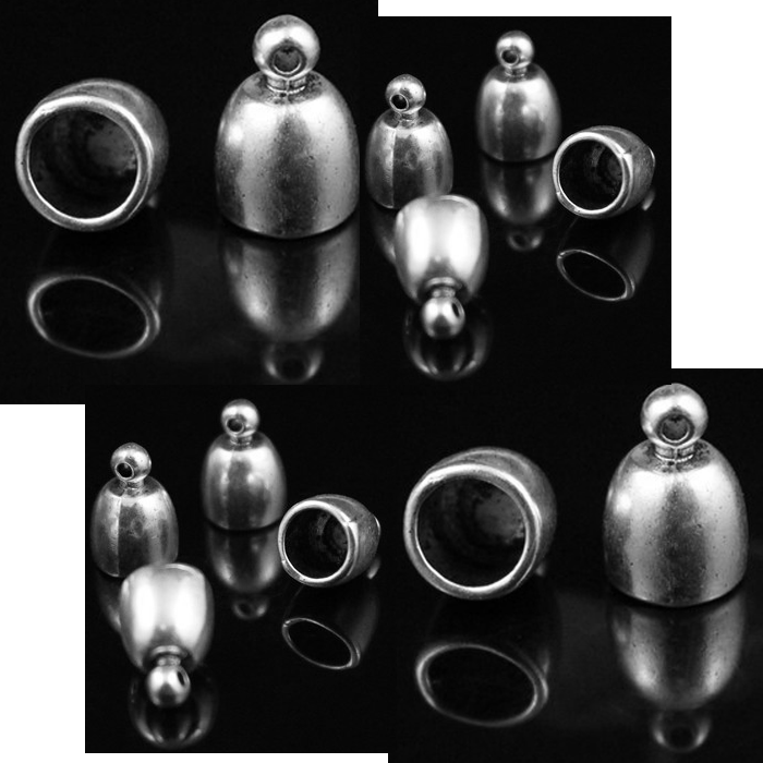 7-12861  Kepurėlė-užbaigimo detalė, viduriukas 6mm