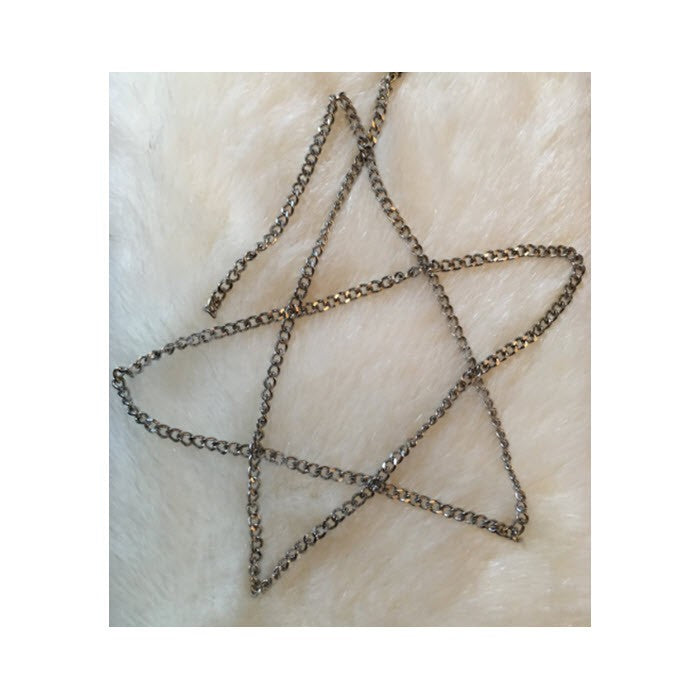 7-NP1199 Nerūdyjančio plieno grandinėlė, stipri, 4x3x0.8mm, 50 cm