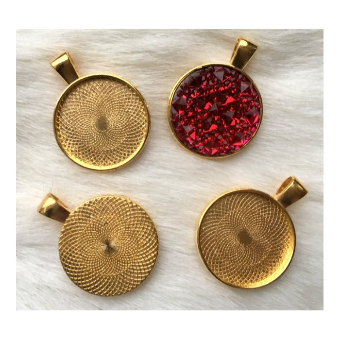 AUK-RM20033 Rėmelis, 20mm kabošonui, kaina už 5 VNT.