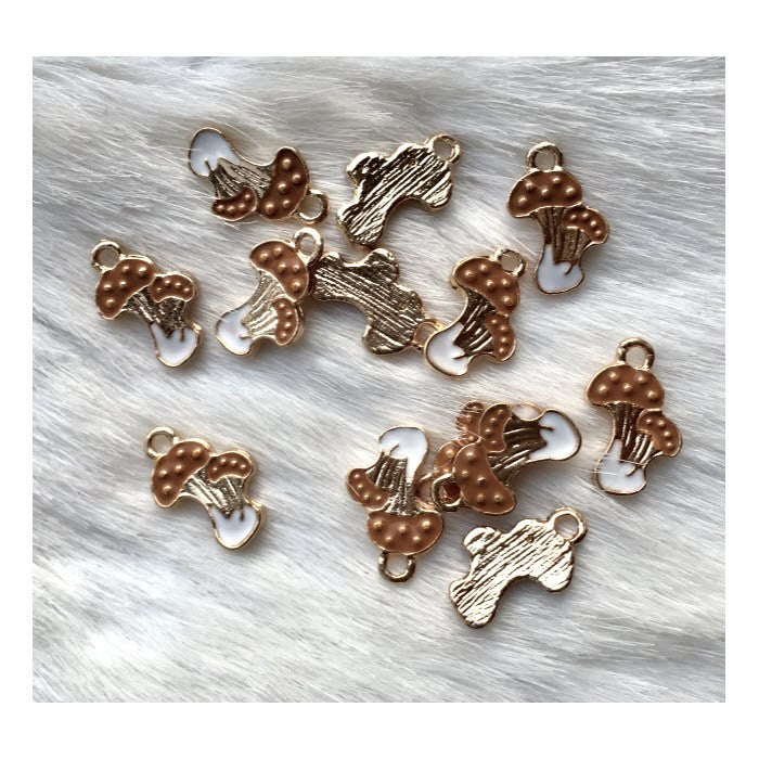 AUK-EM822 Emaliuotas pakabukas "Musmerytės", 18x10mm