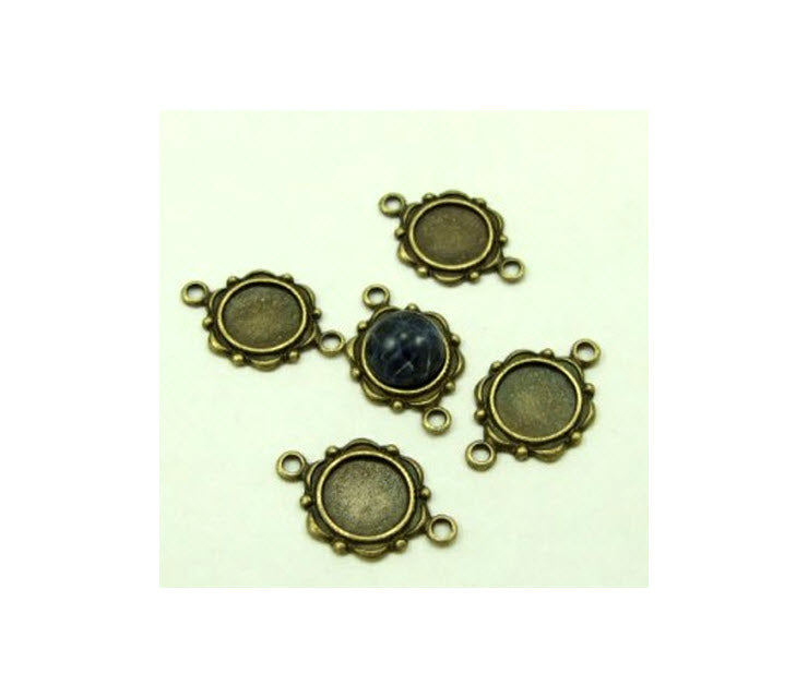 ZAL-P10M Rėmelis su 2 kilputėm,  22x15mm,  10mm kabošonui